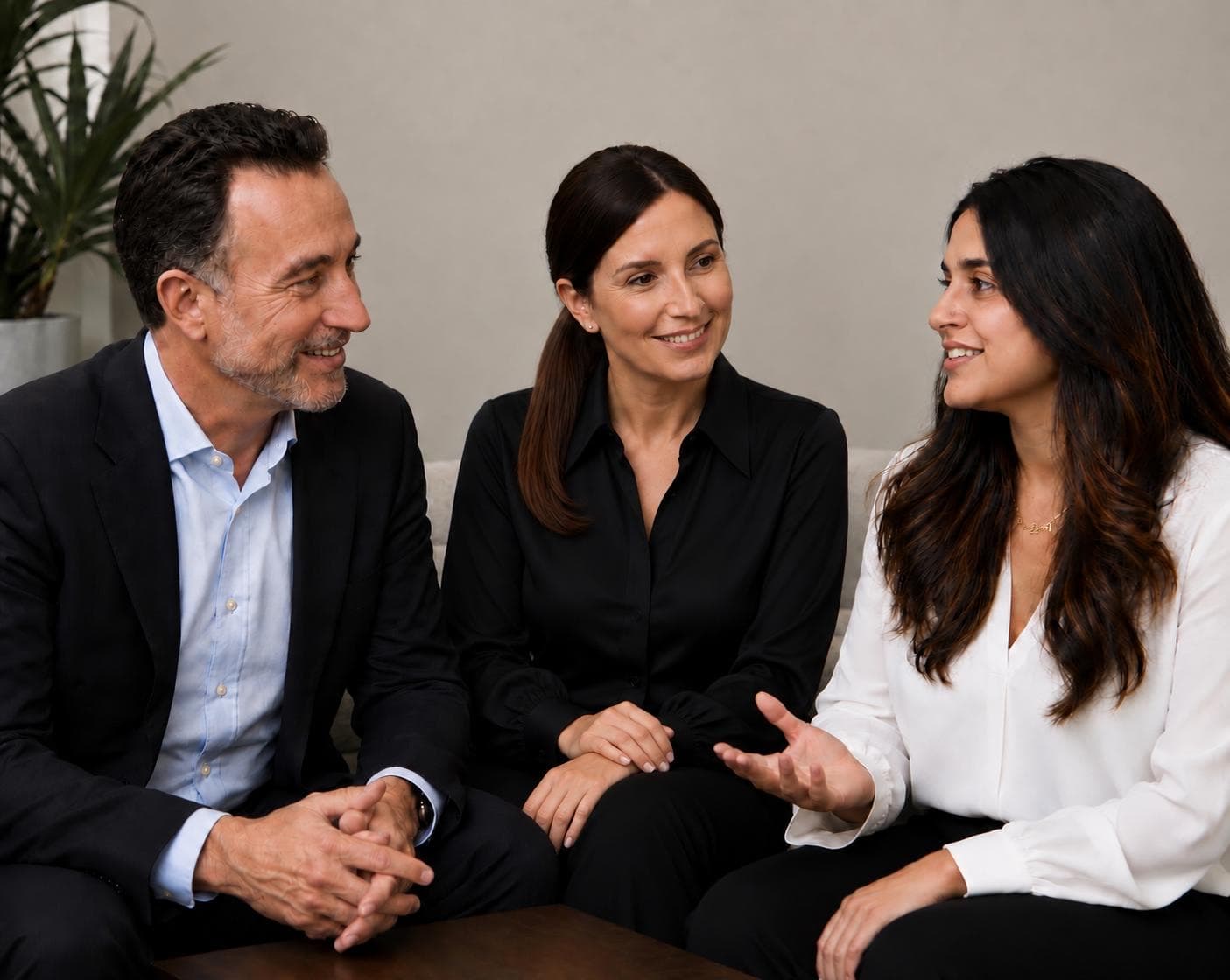 Dr. Gregory J. Conte, Dr. Paola Guglielmoni and Dr. Maryam Tarar in conversation